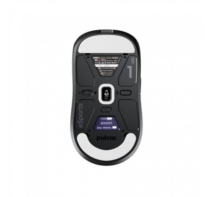 Миша бездротова PULSAR X2 v3 eS Size1 8K чорна