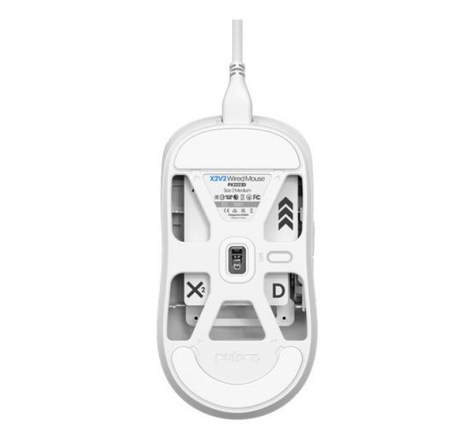 Миша дротова PULSAR  X2  Medium біла