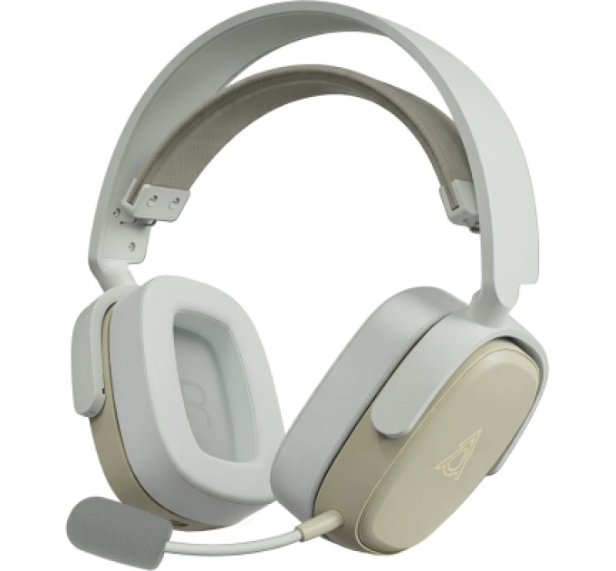 Навушники Ajazz AHM09 MAX 3-Mode Gray/White (AHM09-MAX-GW)