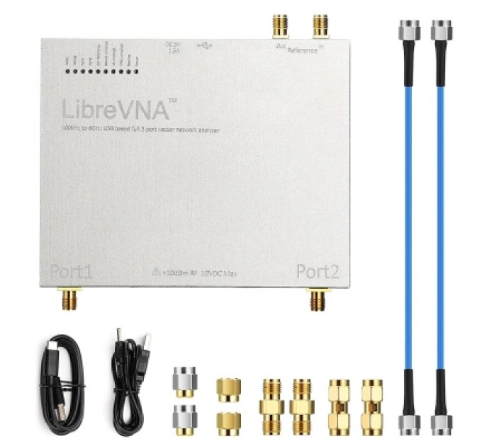 Аналізатор спектра LiteVNA Векторний аналізатор ланцюгів та вимірювач частоти LibreVNA 100 кГц – 6 ГГц (LibreVNA 100 кГц – 6 ГГц)