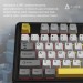 Клавіатура Ajazz AK980 V2 Gift Switch V2 Wireless/Bluetooth/USB UA Black/Grey/Yellow (AK980-V2-G-BGY)