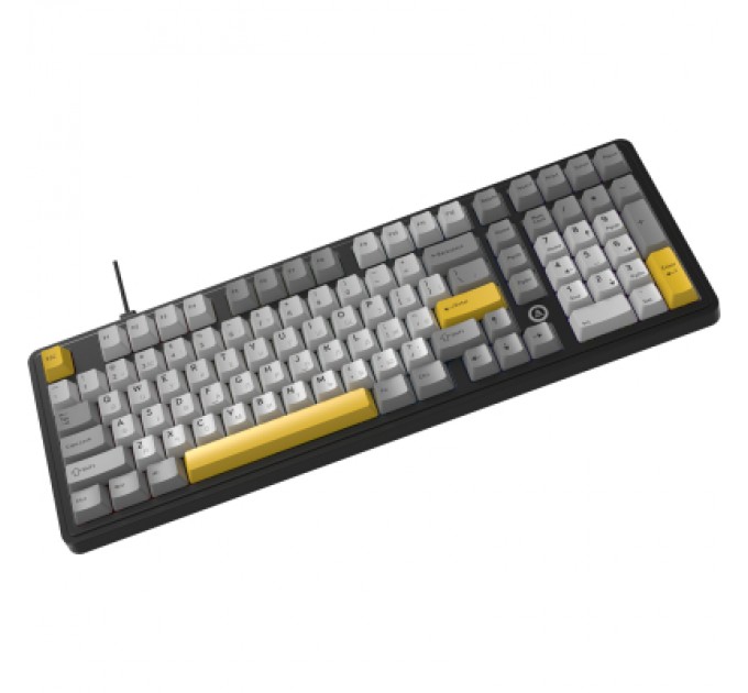 Клавіатура Ajazz AK980 MAX Magnetic Switch USB UA Black/Grey/Yellow (AK980-MAX-M-BGY)