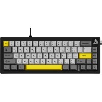 Клавіатура Ajazz AK650 Moon Yellow Switch USB UA Black/Grey/Yellow (AK650-MY-GWY)