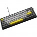 Клавіатура Ajazz AK650 Moon Yellow Switch USB UA Black/Grey/Yellow (AK650-MY-GWY)