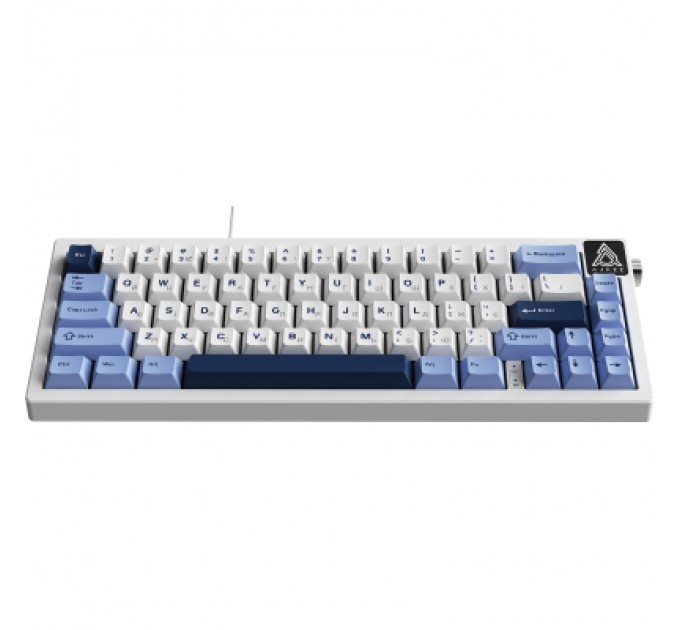 Клавіатура Ajazz AK650 Sea Salt Switch USB UA White/Blue (AK650-SS-BWB)