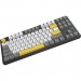 Клавіатура Ajazz AK870 V2 Flying Fish Switch USB UA Black/Grey/Yellow (AK870-V2-FF-BGY)