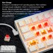 Клавіатура Ajazz NK68 Red Switch USB UA White (NK68-R-S-W)