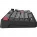 Клавіатура GamePro Asgard Drakkar Keychron Super Red Switch Wireless/Bluetooth/USB UA Black (MK305BK)