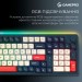Клавіатура GamePro Asgard Drakkar Keychron Super Red Switch Wireless/Bluetooth/USB UA Blue (MK305BL)
