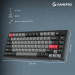 GamePro Клавіатура GamePro Asgard Yord Wireless/Bluetooth/USB UA Black (MK266BK)
