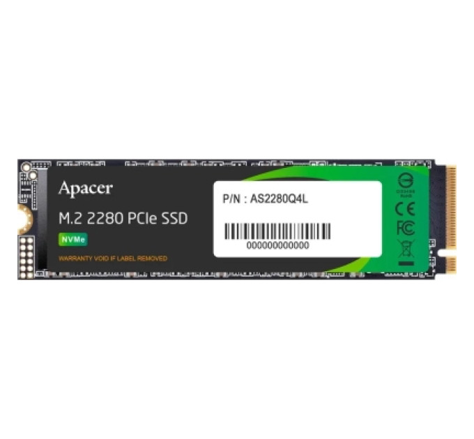 Apacer Накопичувач SSD M.2 2280 1TB Apacer (AP1TBAS2280Q4L)