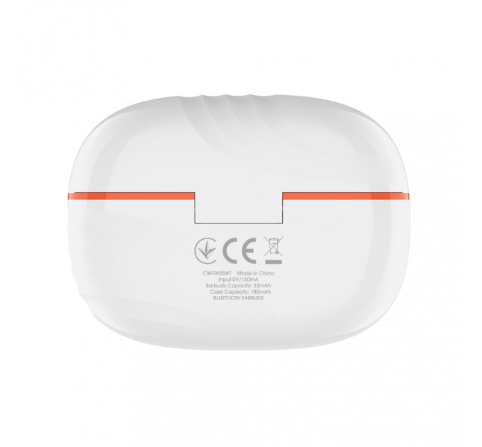 Bluetooth-гарнітура СolorWay Slim TWS-5 Earbuds White (CW-TWS5WT)