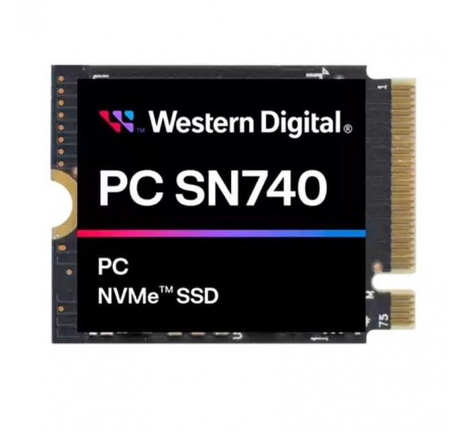 Накопичувач SSD  512GB WD SN740 M.2 2230 PCIe 4.0 x4 3D TLC (SDDPTQD-512G-1012)