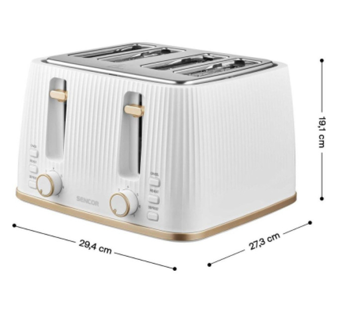 Sencor Тостер Sencor STS7540WH