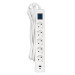 2E Мережевий фільтр 2E 5хSchuko, 1 х USB, 1 x USB-C, 3 м (2E-SP515M3USBWH)