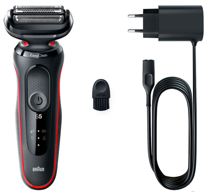 Braun Електробритва Braun Series 5 51-R1000s Black/Red