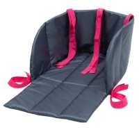 Матрацик в санки Snower сірий з рожевим (4820211101626)