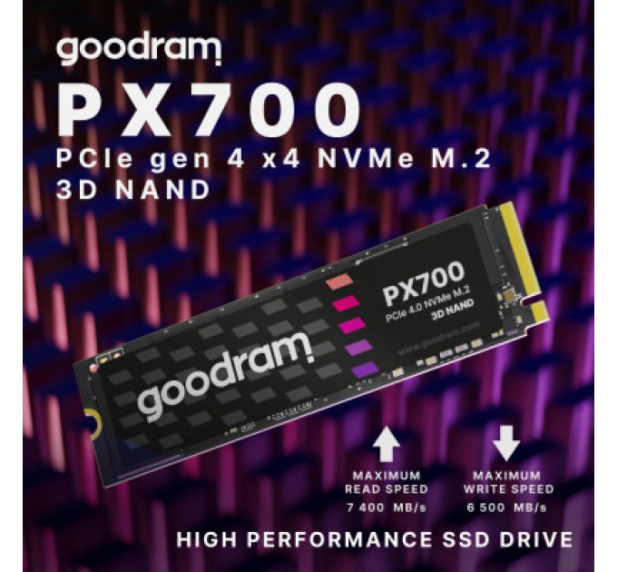 Накопичувач SSD M.2 2280 1TB Goodram (SSDPR-PX700-01T-80)
