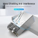 Vention Конектор Cat.6A FTP RJ45 Modular Plug Transparent 10 Pack VENTION (IDFR0-10)