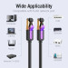 Vention Патч-корд Cat.7 SFTP Patch Cable 1M Black VENTION (ICDBF)