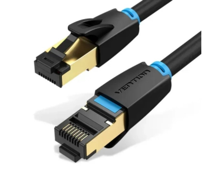 Vention Патч-корд Cat.8 SFTP Patch Cable 0.5M Black VENTION (IKABD)