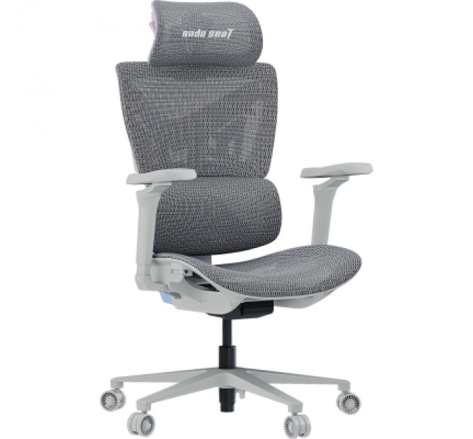 Крісло ігрове Anda Seat X-Air Pro Size XL Mesh Gray Twilight (AD-WY-01-GGSP-G01)