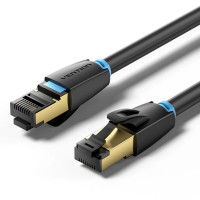 Патч-корд Cat.8 SFTP Patch Cable 1.5M Black VENTION (IKABG)