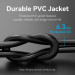 Vention Патч-корд Cat8 SFTP Patch Cable 5M Black VENTION (IKKBJ)