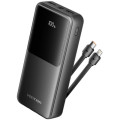 Vention Батарея універсальна VENTION 20000mAh Power Bank (Micro-USB + USB-C + USB-A + USB-A) with Built-in USB-C and Lightning Cables (FHPB0)