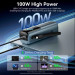 Vention Батарея універсальна VENTION 20000mAh Power Bank (USB-C + USB-C/USB-C/USB-A) 165W Gray TFT Display Type (FKFH0)