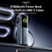 Vention Батарея універсальна VENTION 27000mAh Power Bank (USB-C + USB-C/USB-C/USB-A) 200W Gray TFT Display Type (FKGH0)