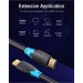 Vention Кабель мультимедійний HDMI Cable 15M Black VENTION (AACBN)