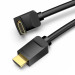 Vention Кабель мультимедійний HDMI Right Angle Cable 270 Degree 3M Black VENTION (AAQBI)