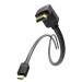 Vention Кабель мультимедійний HDMI Right Angle Cable 270 Degree 3M Black VENTION (AAQBI)