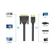 Vention Кабель мультимедійний HDMI to DVI Cable 1M Black VENTION (ABFBF)