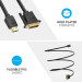 Vention Кабель мультимедійний HDMI to DVI Cable 2M Black VENTION (ABFBH)