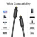 Vention Кабель мультимедійний Optical Fiber Audio Cable 2M Black VENTION (BAEBH)