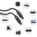Vention Кабель мультимедійний Optical Fiber Audio Cable 3M Black VENTION (BAEBI)
