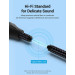 Vention Кабель мультимедійний Optical Fiber Audio Cable Aluminum Alloy Type 1M Gray VENTION (BAVHF)
