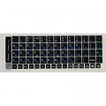 BestKey Наклейка на клавіатуру BestKey непрозора чорна, 68, синій (BK13BLU/023)