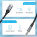 Vention Кабель мультимедійний Micro USB Male to TRRS 3.5mm Male Audio Cable 1M Black VENTION (BDGBF)
