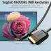 Vention Кабель мультимедійний Type-C to HDMI Cable 1.5M Black VENTION (CGUBG)