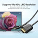Vention Кабель мультимедійний Type-C to HDMI Cable 1.5M Black VENTION (CGUBG)