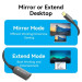 Vention Кабель мультимедійний Cotton Braided USB-C to DP 8K Converter 0.25M Black Zinc Alloy Type VENTION (CRGBC)
