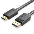 Vention Кабель мультимедійний DP to HDMI Cable 1.5M Black VENTION (HADBG)