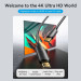 Vention Кабель мультимедійний DisplayPort Male to HDMI-A Male 4K HD Cable 1.8M Black VENTION (HFOBAC)