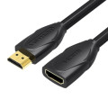 Vention Кабель мультимедійний HDMI Extension Cable 2M Black VENTION (VAA-B06-B200)
