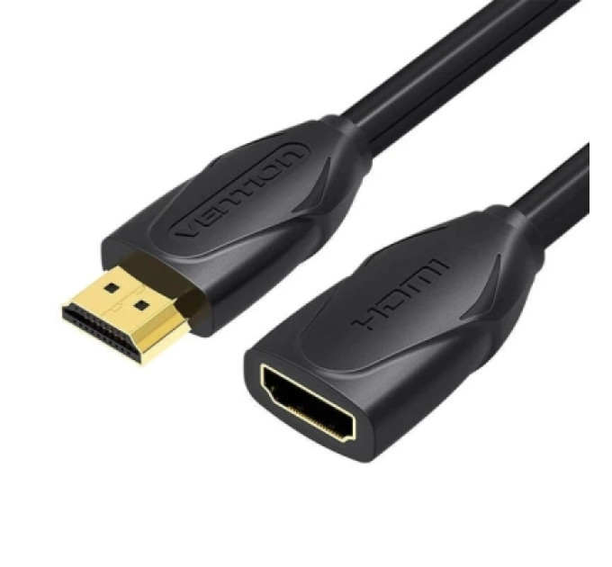 Vention Кабель мультимедійний HDMI Extension Cable 2M Black VENTION (VAA-B06-B200)