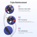Vention Кабель мультимедійний 2RCA Male to Male Audio Cable 1M Black Metal Type VENTION (VAB-R06-B100)