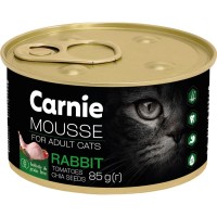 Паштет для котів Carnie з кроликом, насінням чіа, томатами та желе 85 г (4820255195537)